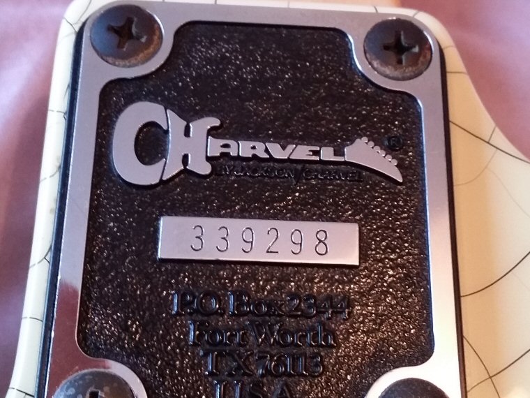 1990 Charvel 375 Deluxe